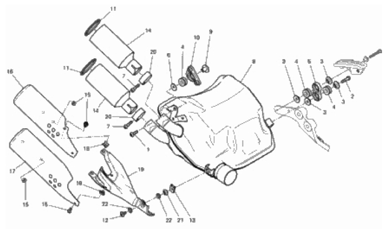 EXHAUST SILENCER 