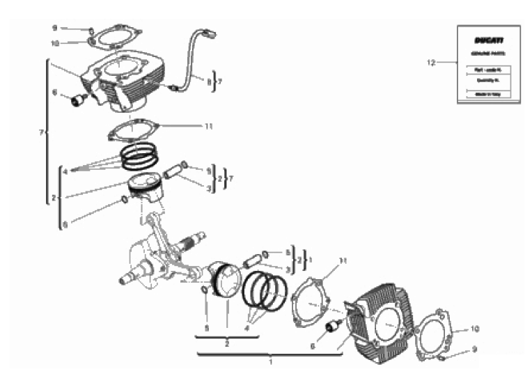 CYLINDERS - PISTONS 