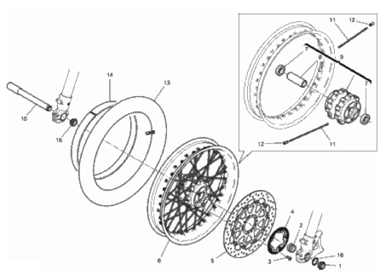 FRONT WHEEL 