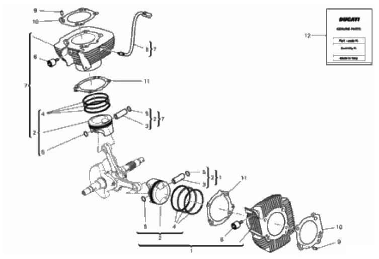 CYLINDERS - PISTONS 