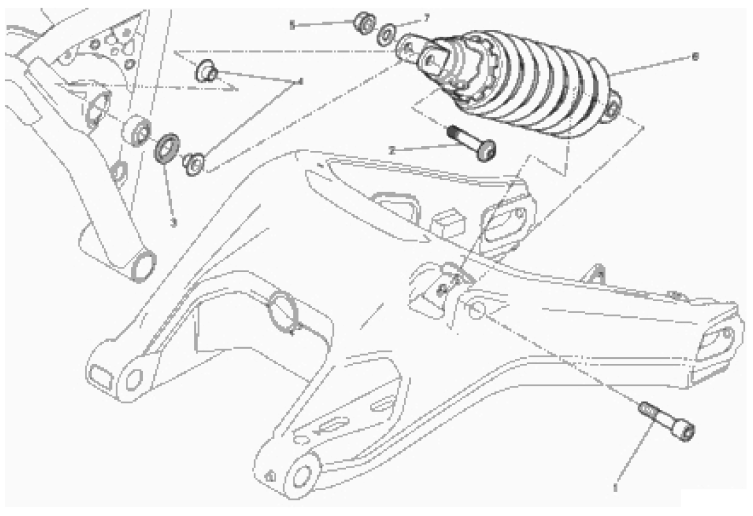 REAR SHOCK ABSORBER 