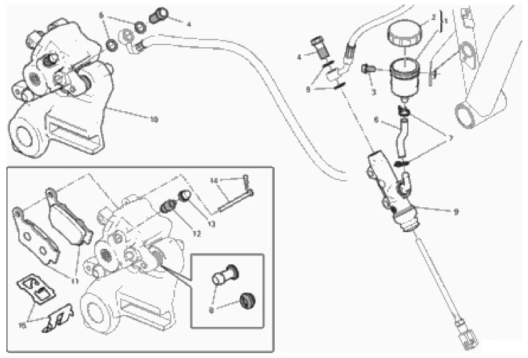 REAR BRAKE SYSTEM 