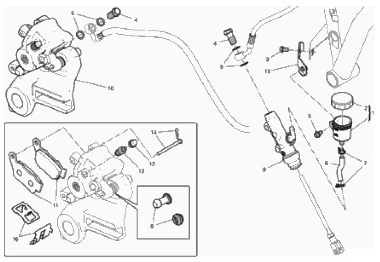 REAR BRAKE SYSTEM 