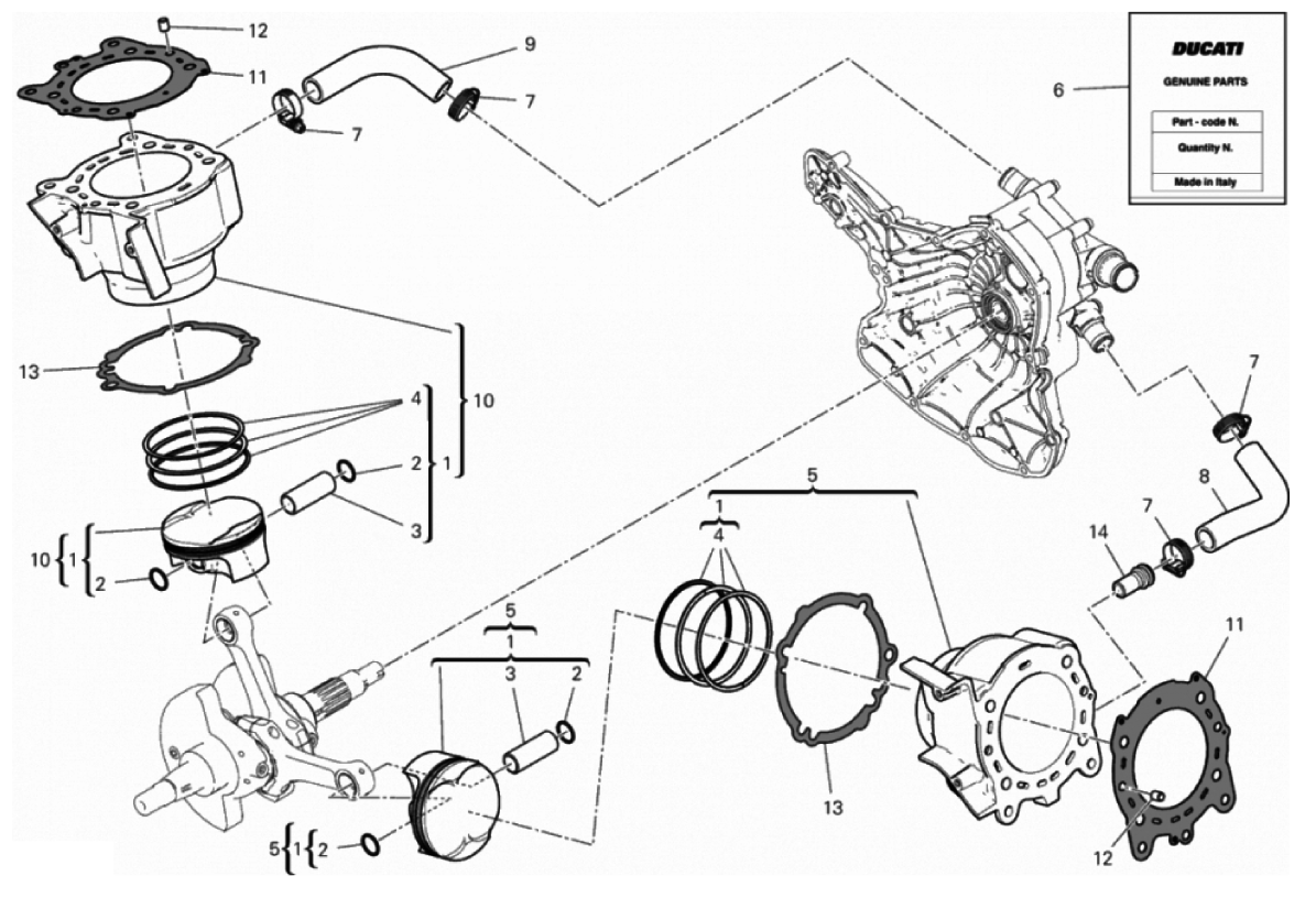 CYLINDERS - PISTONS 