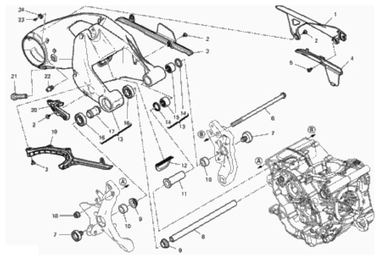 REAR SWINGING ARM 