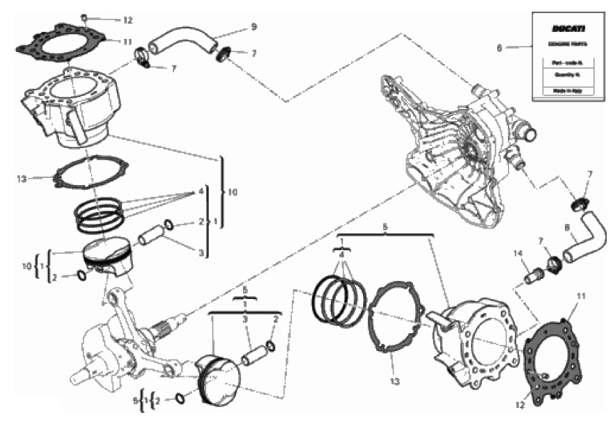 CYLINDERS - PISTONS 