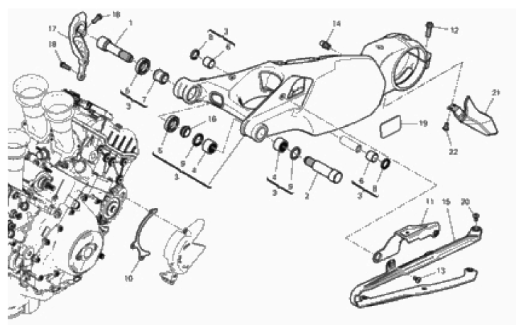 REAR SWINGING ARM 