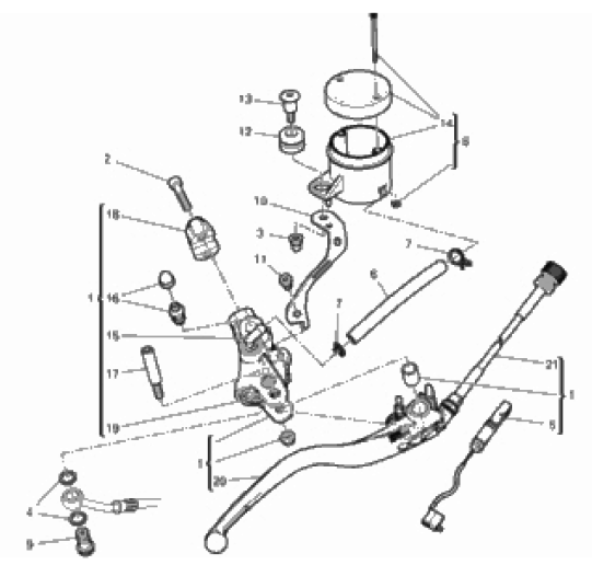 FRONT BRAKE PUMP 