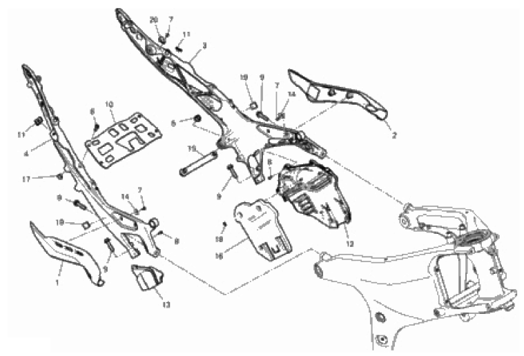 REAR FRAME COMP. 