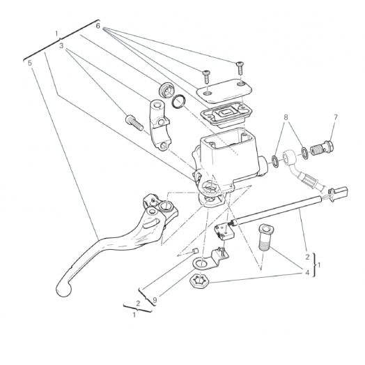 FRONT BRAKE PUMP 