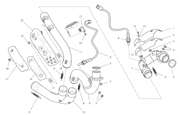 EXHAUST PIPE ASSY 