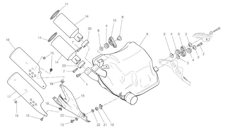 EXHAUST SILENCER 