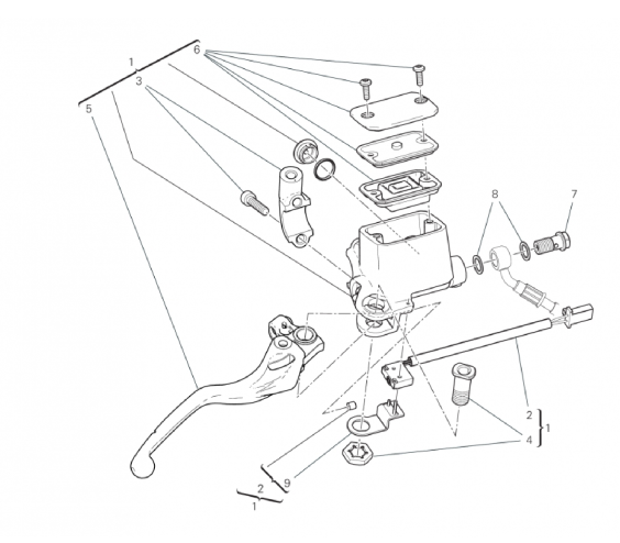 FRONT BRAKE PUMP 