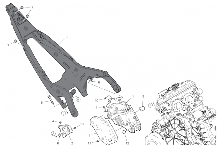 REAR FRAME COMP. 