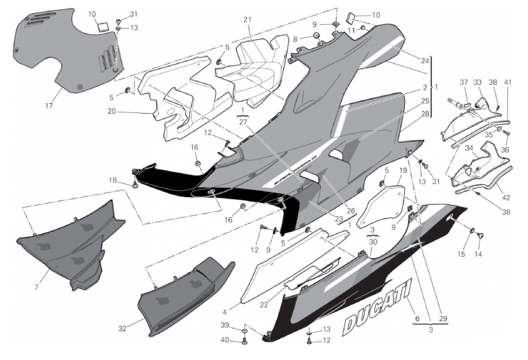 FAIRING, LH 