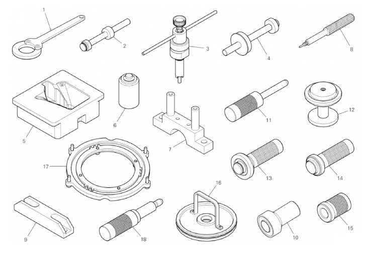 WORKSHOP SERVICE TOOLS (ENGINE) 