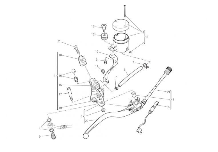 FRONT BRAKE PUMP 